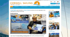 Desktop Screenshot of cornellsailing.com